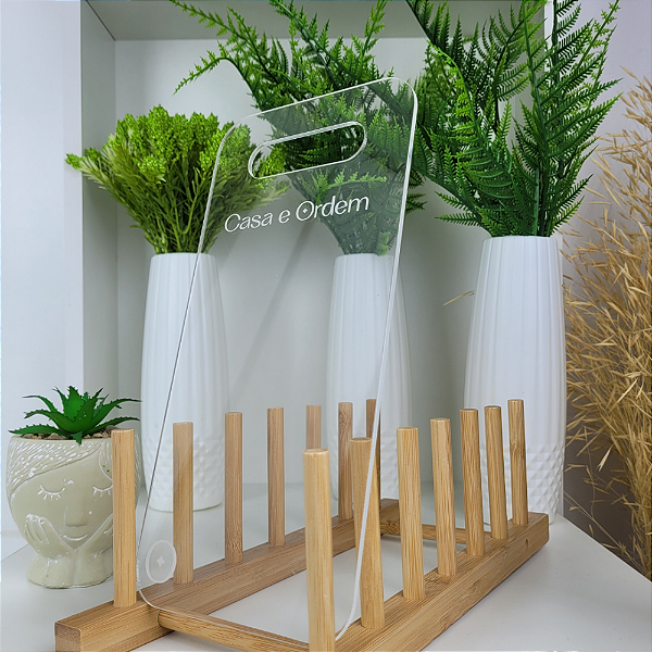 Gabarito de Dobra P (12x25) em Acrílico