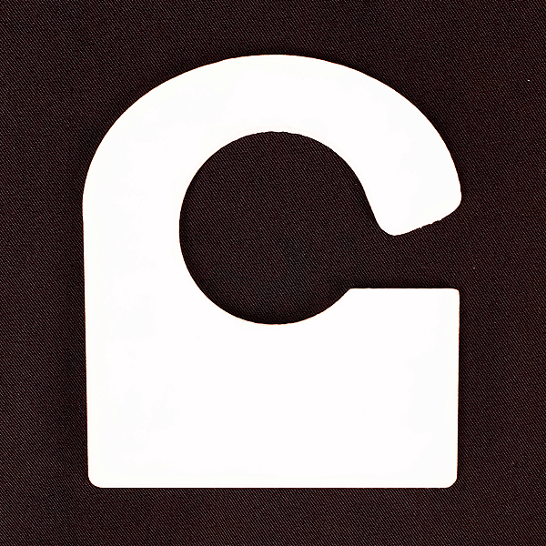 Separador de Cabide em PS Branco