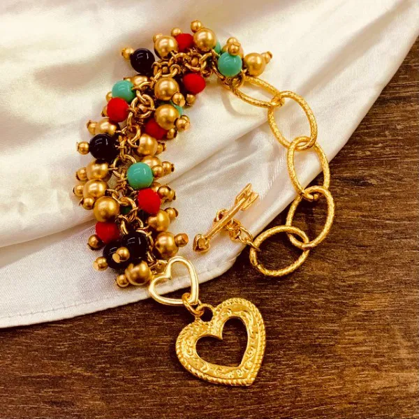 Pulseira Cachinho colorido - Bijuteria