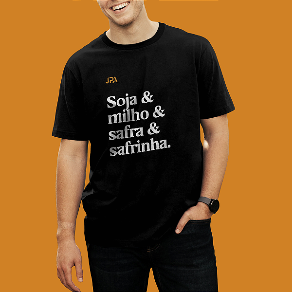 Camiseta Soja & Milho & Safra & Safrinha - JPA Agrowear