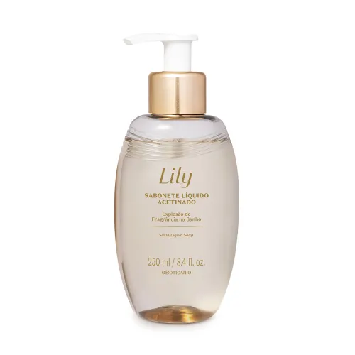 Sabonete Líquido Acetinado Lily 250Ml