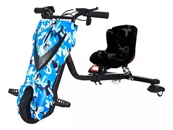 Triciclo Elétrico Drift 350w 3 Velocidade Bluetooth Infantil