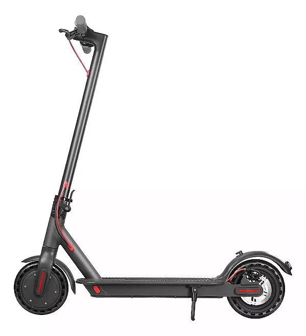 Patinete Eletrico Interbras Bluetooth Dobravel Preto