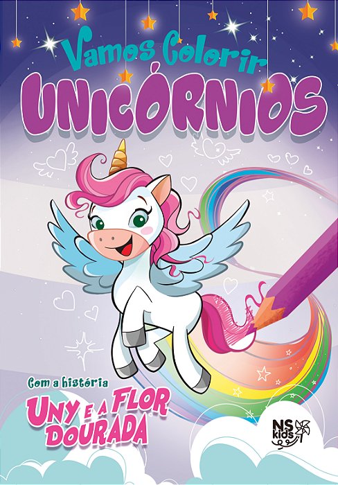 Vamos Colorir - Unicórnios