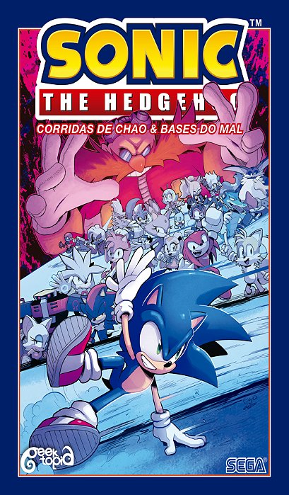 Sonic The Hedgehog – Volume 9 -  Corridas De Chao & Bases Do Mal