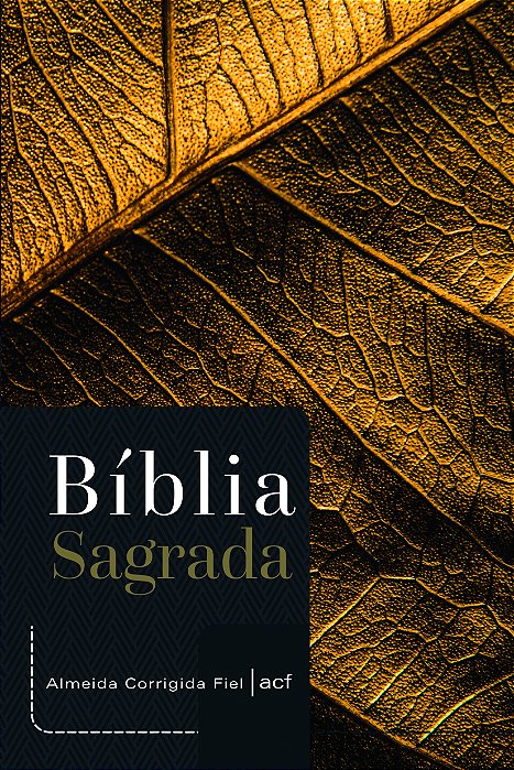 Bíblia Sagrada Acf Ágape Folhagem