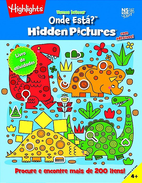 Vamos Brincar - Onde Está? Hidden Pictures