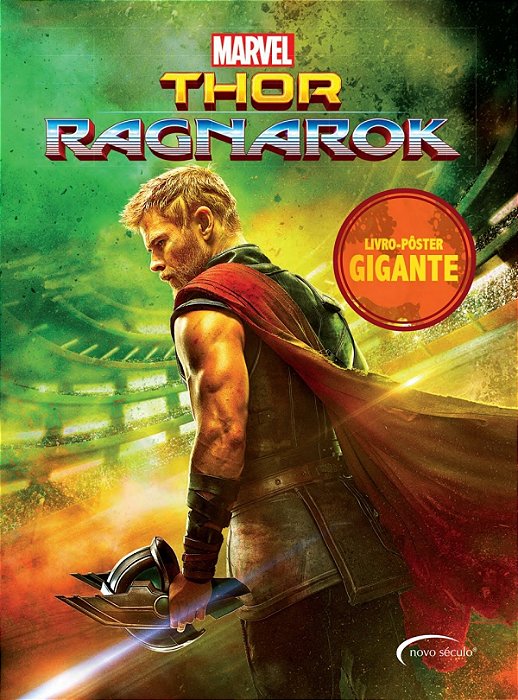 Thor Ragnarok Livro-Pôster Gigante
