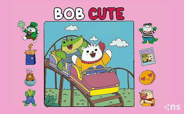 Bob Cute – Capa Dura Rosa
