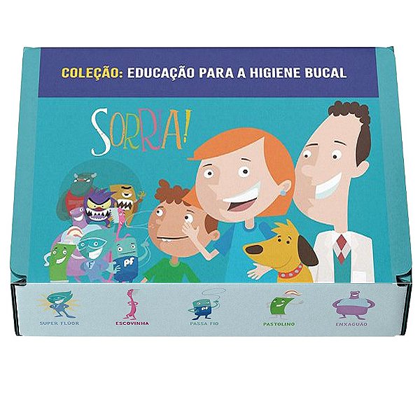 KIT: EDUCAÇÃO PARA A HIGIENE BUCAL (PRÉ-ESCOLA)