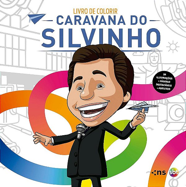 PRÉ-VENDA: Caravana do Silvinho – Livro de Colorir