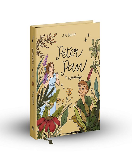 Peter Pan & Wendy | J. M. Barrie | Capa Dura Luxo - Fitilho E Brindes