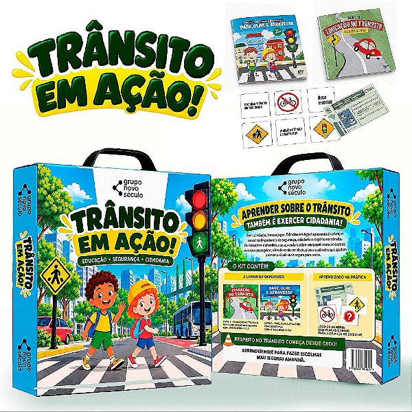 KIT TRÂNSITO EM AÇÃO: EDUCAÇÃO, SEGURANÇA E CIDADANIA