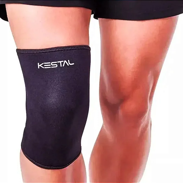 Joelheira Longa Lisa Kestal Ksn035 Neoprene Compressão PP