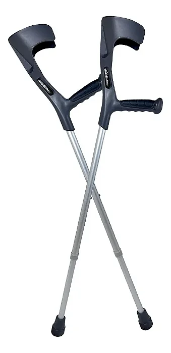 Muletas Canadense Fixa Par Ajustável Premium Hidrolight130kg