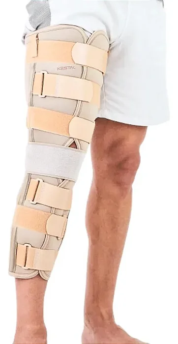 Imobilizador De Joelho 50cm Bege Tamanho P Kestal