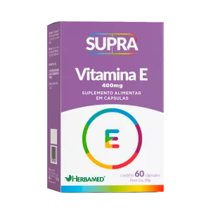 Supra Vitamina E 400mg 60 Caps