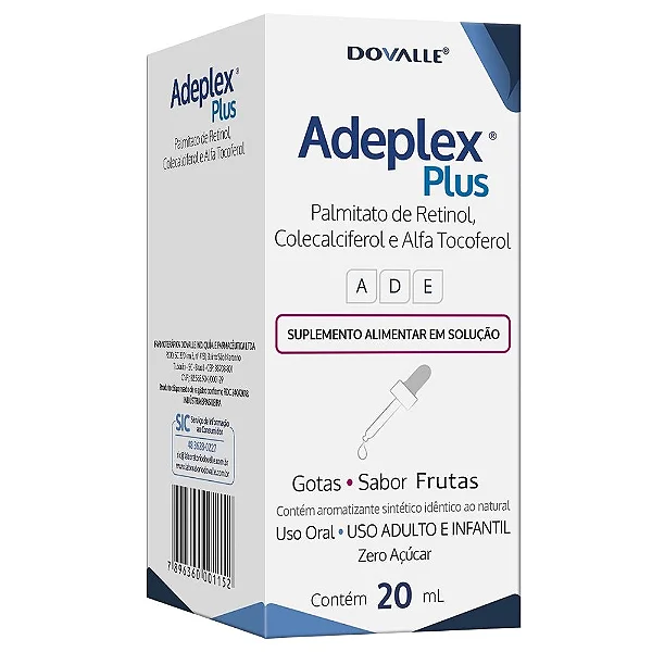Adeplex plus gts fr 20 ml sab frutas