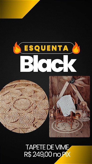 Tapete de Vime 1,20m