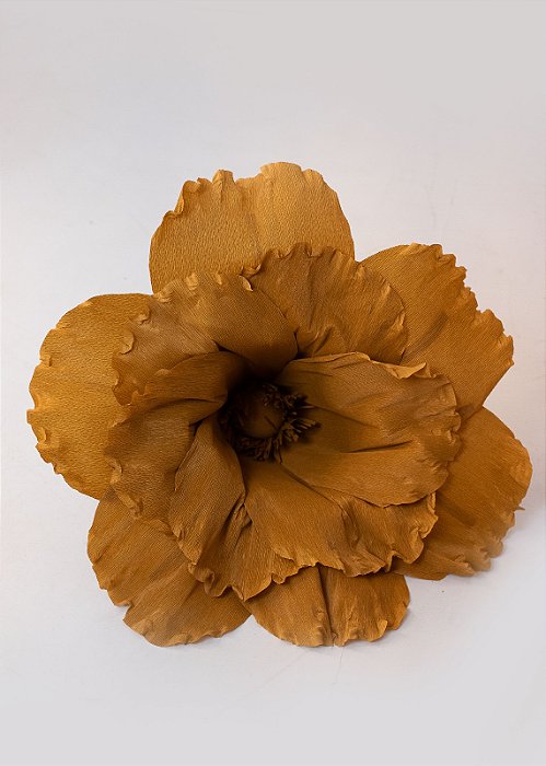 Flor de Papel Crepom Italiano