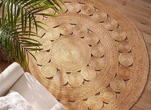 TAPETE DE FIBRA NATURAL