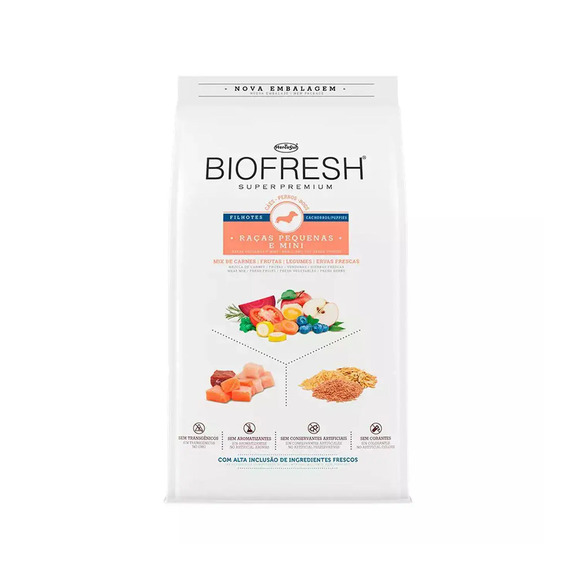 Ração Biofresh Cães Filhotes Raças Pequenas E Mini 1 Kg