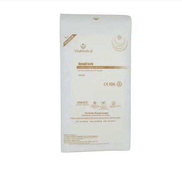 Curativo de Alginato de Cálcio 10x20cm - Kangli Sorb | Vita Medical