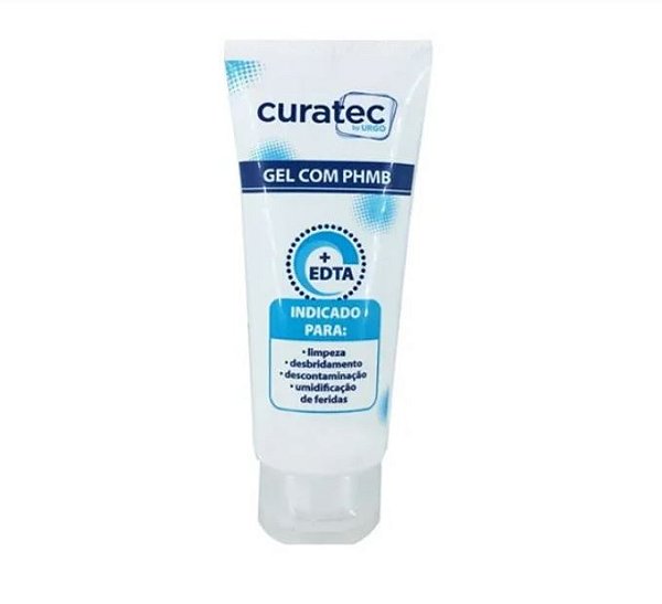 Gel Com Phmb Edta 30ml (Gel De Limpeza Feridas) - Curatec