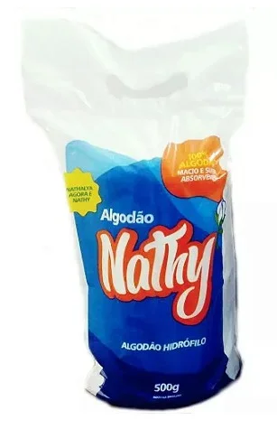 Nathy - Algodão Hidrófilo 500g