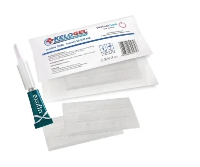 Kelogel - Kit Adesivo Cirúrgico 60cm Steristrip + Exofin 1mL