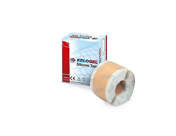 Fit Kelogel de Silicone em Rolo Tape Médico Hospitalar 4cmx1,5m Un