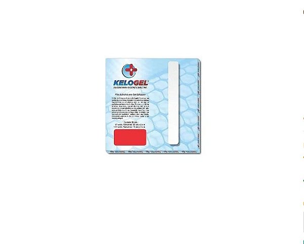 Fita Kelogel em Gel Silicone para Cicatriz (Adesivo) 50cm x 3cm Unidade