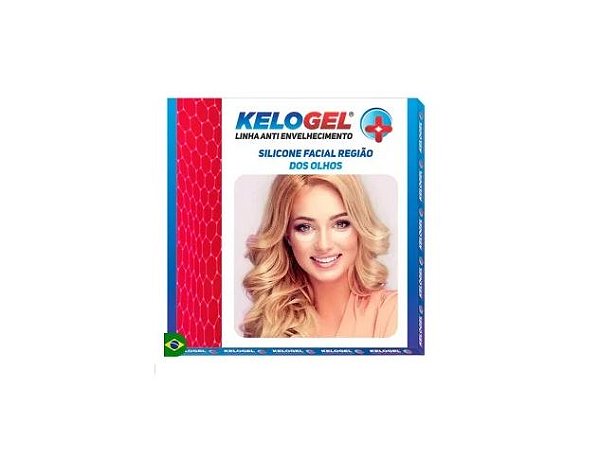 Adesivo Kelogel em Silicone Anti-Sinais 2 Unidades Olhos ou Bigode Chinês