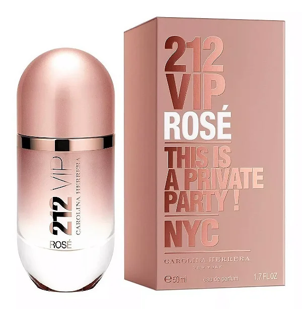 Carolina Herrera 212 vip rose EDP 50 ml