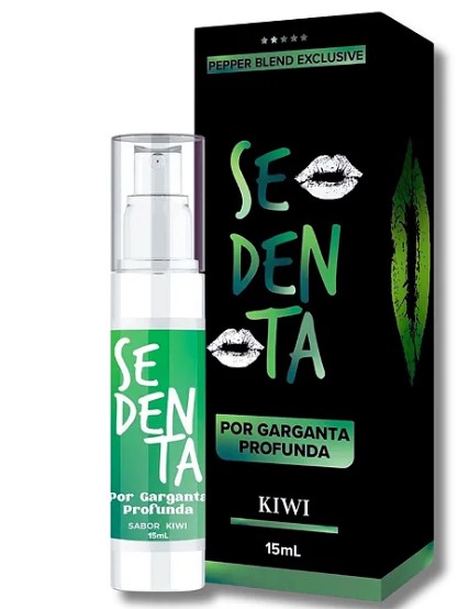 Sedenta por garganta profunda sabor kiwi - spray 15ml