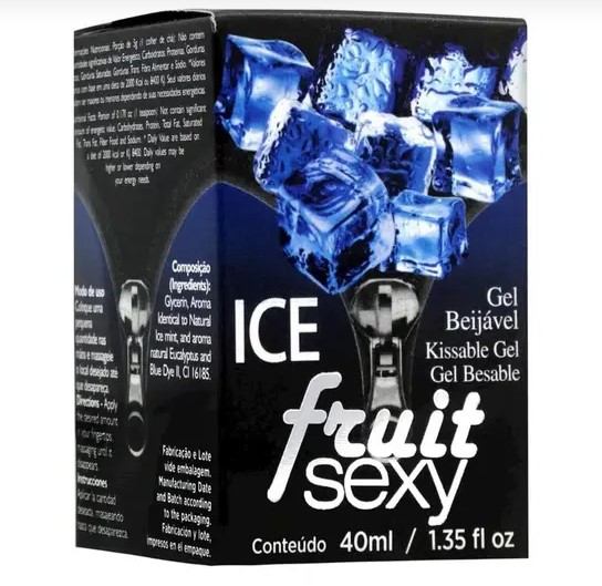 Gel beijável ICE Fruit Sexy - 40ml