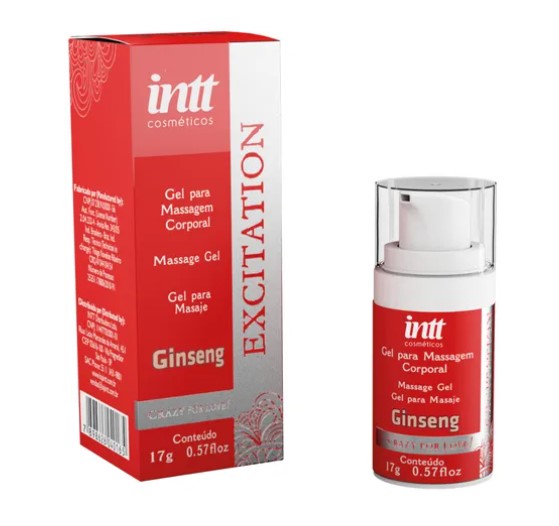 Gel estimulante Excitation com ginseng intt 17g