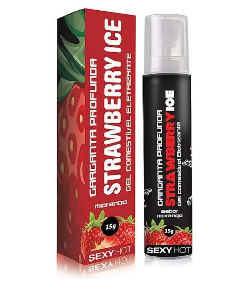 Strawberry ice - Garganta profunda spray 15ml