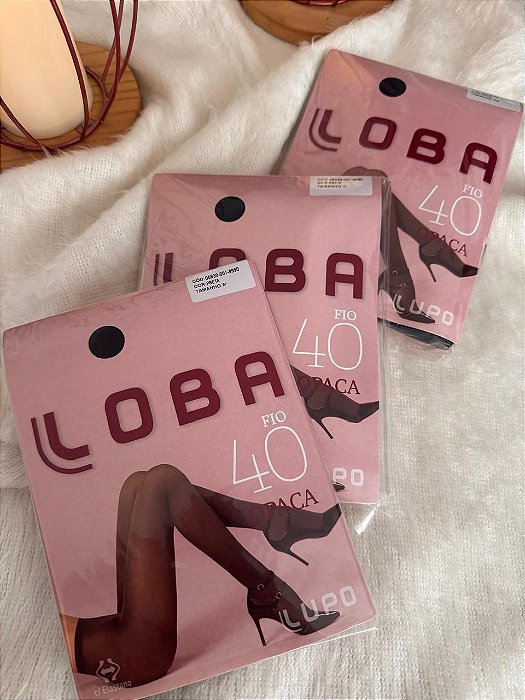 Meia Calça Loba - Opaca Fio 40