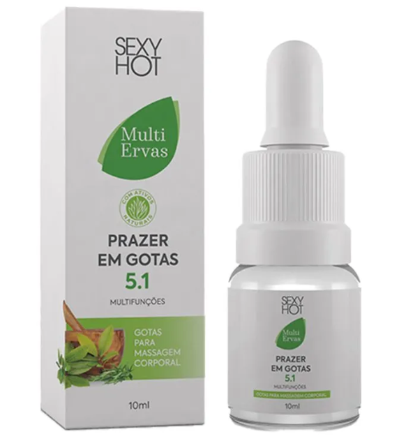 Prazer em gotas 5.1 multifunções - 10ml