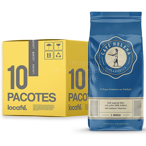 10Kg Café em Grãos Helena - Gourmet 100% Arábica