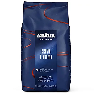 Café Em Grão Torrado Lavazza Crema E Aroma Importado 1kg