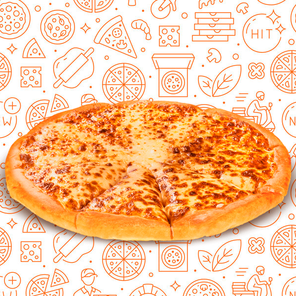 Pizza Mussarela 30cm pré-assada