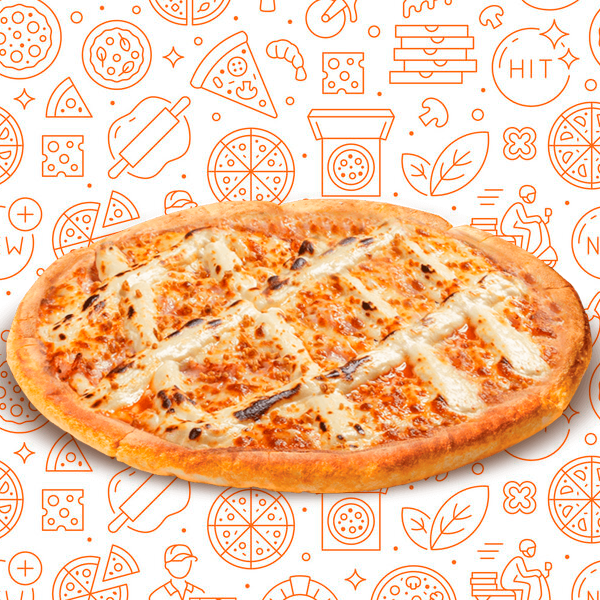 Pizza Frango com Catupiry 30cm pré-assada