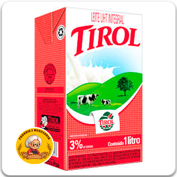 Leite UHT Integral Tirol Caixa 1L