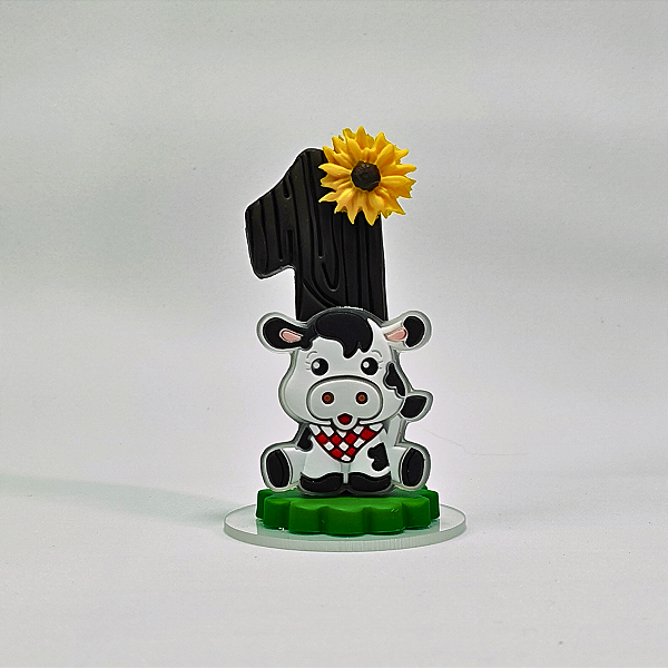 Vela de Aniversário - Fazendinha 1 Ano