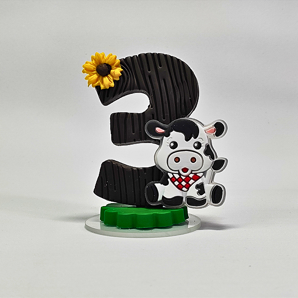 Vela de Aniversário - Fazendinha 3 Anos