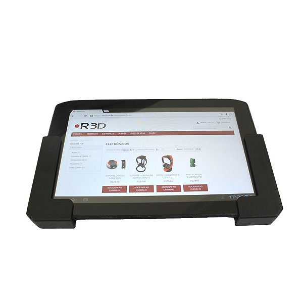 Suporte Para Tablet até 1 cm de Parede lateral