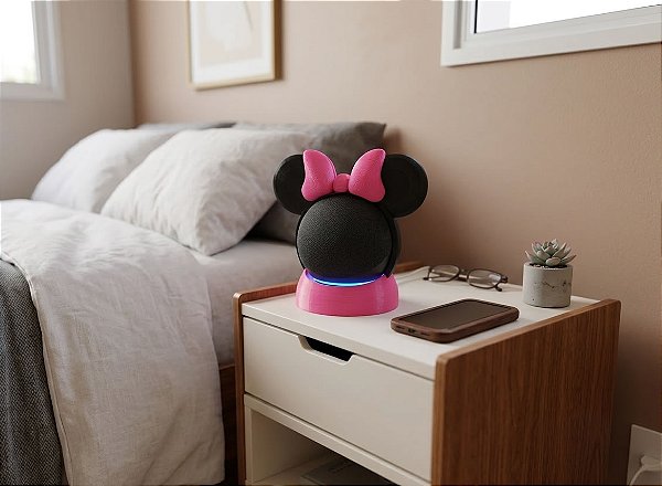 Suporte Para Alexa Echo Dot 4 E Echo Dot 5 Minnie