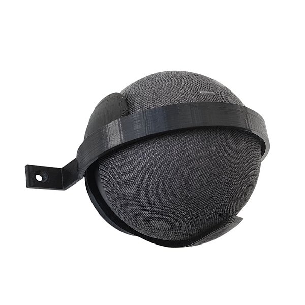 Suporte Para Alexa  Echo Dot 4 E Echo Dot 5 Parede ou Teto Com Trava Anti-furto